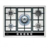 PLACA DE GAS SIEMENS EC745RB90E ENCASTRE 70cm, 5 QUEMADORES, WOK,  PARRILLA, ACERO INOX.