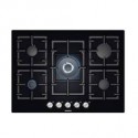 PLACA DE GAS SIEMENS EP716QB91E ENCASTRE 70cm, 5 QUEMADORES, WOK, CRISTAL NEGRO