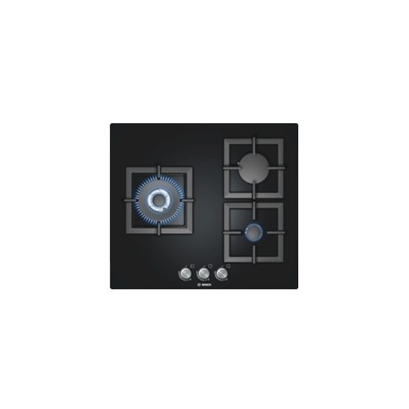 PLACA DE GAS BOSCH PPC616B21E 60cm, 3 QUEMADORES, WOK, PARRILLA