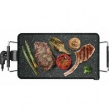 PLANCHA DE ASAR LISA TAURUS GALEXIA PLUS STONE CON RECUBRIMIENTO STONE / 2000w