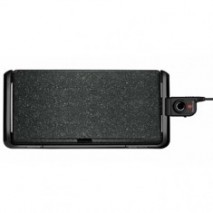 PLANCHA DE ASAR LISA TAURUS GALEXIA PREMIUM CON RECUBRIMIENTO STONE / 2200W