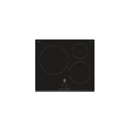 VITROCERAMICA INDUCCION BALAY 3EB815LR 3 ZONAS, 60cm TACTIL, BISEL DELANTERO