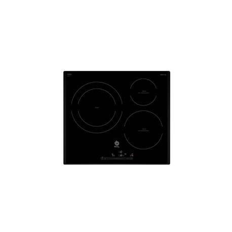 VITROCERAMICA INDUCCION BALAY 3EB917LQ 3 ZONAS, ENCASTRABLE 0.6m, BISELADA, CONTROL DESLIZANTE, ZONA