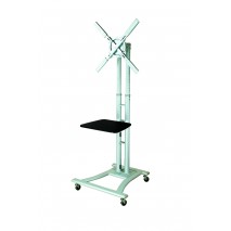 SOPORTE MOVIL PHOENIX PANTALLA TV NEGRO