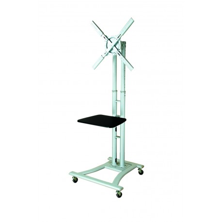 SOPORTE MOVIL PHOENIX PANTALLA TV NEGRO