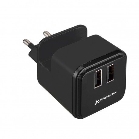 CARGADOR ADAPTADOR USB UNIVERSAL PARED PHOENIX