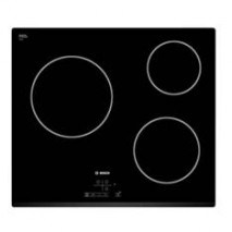 VITROCERAMICA BOSCH PKM361B17E 3 ZONAS, 60cm ENCASTRABLE  TOUCHSELECT, BISEL DELANTERO