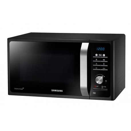 MICROONDAS SAMSUNG 23L 1100W GRILL CERAMICA ENAMEL, NEGRO, TDS