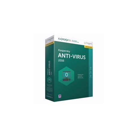 ANTIVIRUS KASPERSKY RENOVACION ANTIVIRUS 2016 3