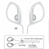 AURICULAR PANASONIC RP-HS34E-W BLANCO RESISTENTE AL