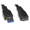 CABLE USB MACHO 3.0 A MICRO