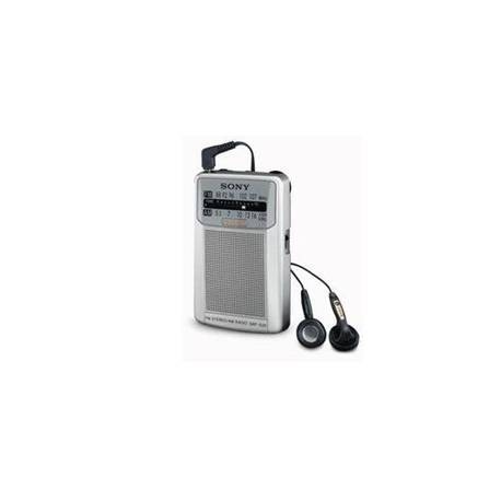 RADIO BOLSILLO SONY SRFS26S PLATA