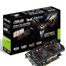 VGA ASUS NVIDIA GEFORCE STRIX-GTX750TI-DC2OC-4GD5 4GB