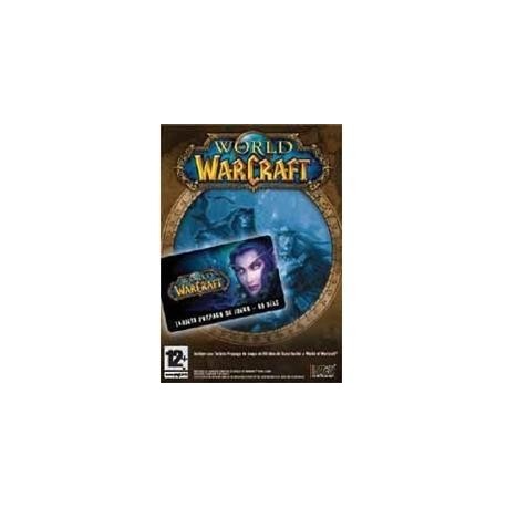 TARJETA PREPAGO WORLD OF WARCRAFT 60