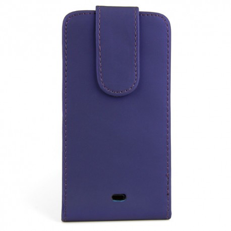 Funda Mooster Sony Xperia T IT30I de piel violeta slim