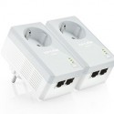 PACK X2 ADAPTADORES RED LINEA ELECTRICA