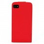 Funda Mooster Blackberry Z10 roja de piel slim