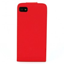 Funda Mooster Blackberry Z10 roja de piel slim