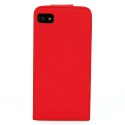 Funda Mooster Blackberry Z10 roja de piel slim