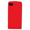 Funda Mooster Blackberry Z10 roja de piel slim