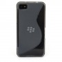 Funda Mooster Blackberry Z10 gris tpu