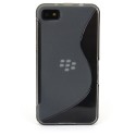 Funda Mooster Blackberry Z10 gris tpu