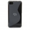 Funda Mooster Blackberry Z10 gris tpu