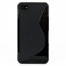 Funda Mooster Blackberry Z10 negra tpu