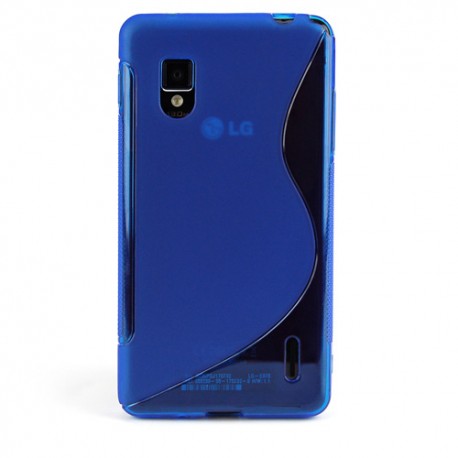 Funda Mooster LG Optimus G / E973 azul tpu