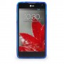 Funda Mooster LG Optimus G / E973 azul tpu
