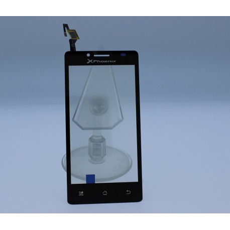 REPUESTO CRISTAL TACTIL NEGRO SMARTPHONE PHOENIX