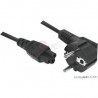 CABLE ALIMENTACION PORTATIL (CONEXION TREBOL) 1.8M