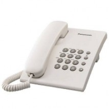 TELEFONO SOBREMESA PANASONIC KX-TS500EXW BLANCO BASICO