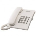 TELEFONO SOBREMESA PANASONIC KX-TS500EXW BLANCO BASICO