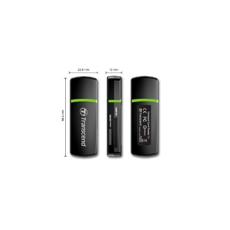 LECTOR TARJETAS MEMORIA TRANSCEND USB SD