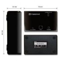 LECTOR TARJETAS MEMORIA TRANSCEND USB 2.0