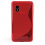 Funda Mooster LG Optimus G / E973 roja tpu