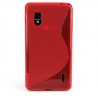 Funda Mooster LG Optimus G / E973 roja tpu