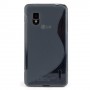 Funda Mooster LG Optimus G / E973 gris tpu