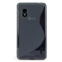 Funda Mooster LG Optimus G / E973 gris tpu