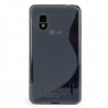 Funda Mooster LG Optimus G / E973 gris tpu
