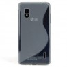 Funda Mooster LG Optimus G / E973 transparente tpu