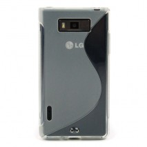 Funda Mooster LG Optimus L7 P70 transparente tpu