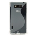 Funda Mooster LG Optimus L7 P70 transparente tpu