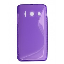 Funda Mooster Huawei Y300 lila tpu
