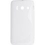 Funda Mooster Huawei Y300 blanca tpu