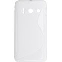 Funda Mooster Huawei Y300 blanca tpu