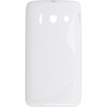 Funda Mooster Huawei Y300 blanca tpu