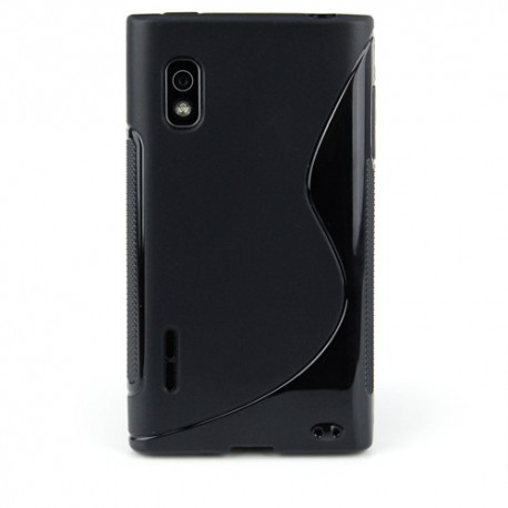 Funda Mooster LG E610 / E612 Optimus L5 negra tpu