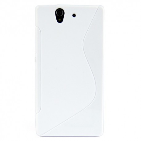 Funda Mooster Sony Xperia Z C6603 blanca tpu